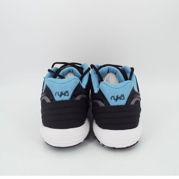Ryka Dash 3 Black and Blue Comfort Walking Shoes Size 7W Wide Width NEW - Picture 8 of 13
